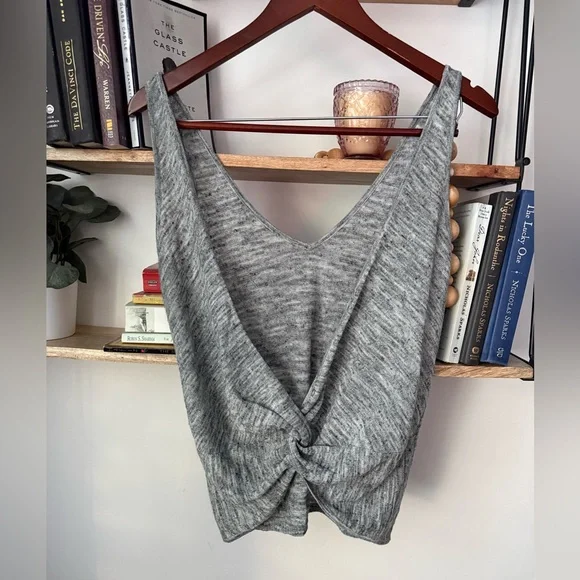 Lululemon Knit Mix & Mingle Knit Tank Top Heathered Gray
Low Back Twist Sweater - Picture 4 of 7